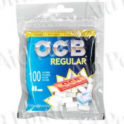 PROV-D00731008 OCB FILTRI 8mm. REGULAR 100x30 + CARTINA ORANGE